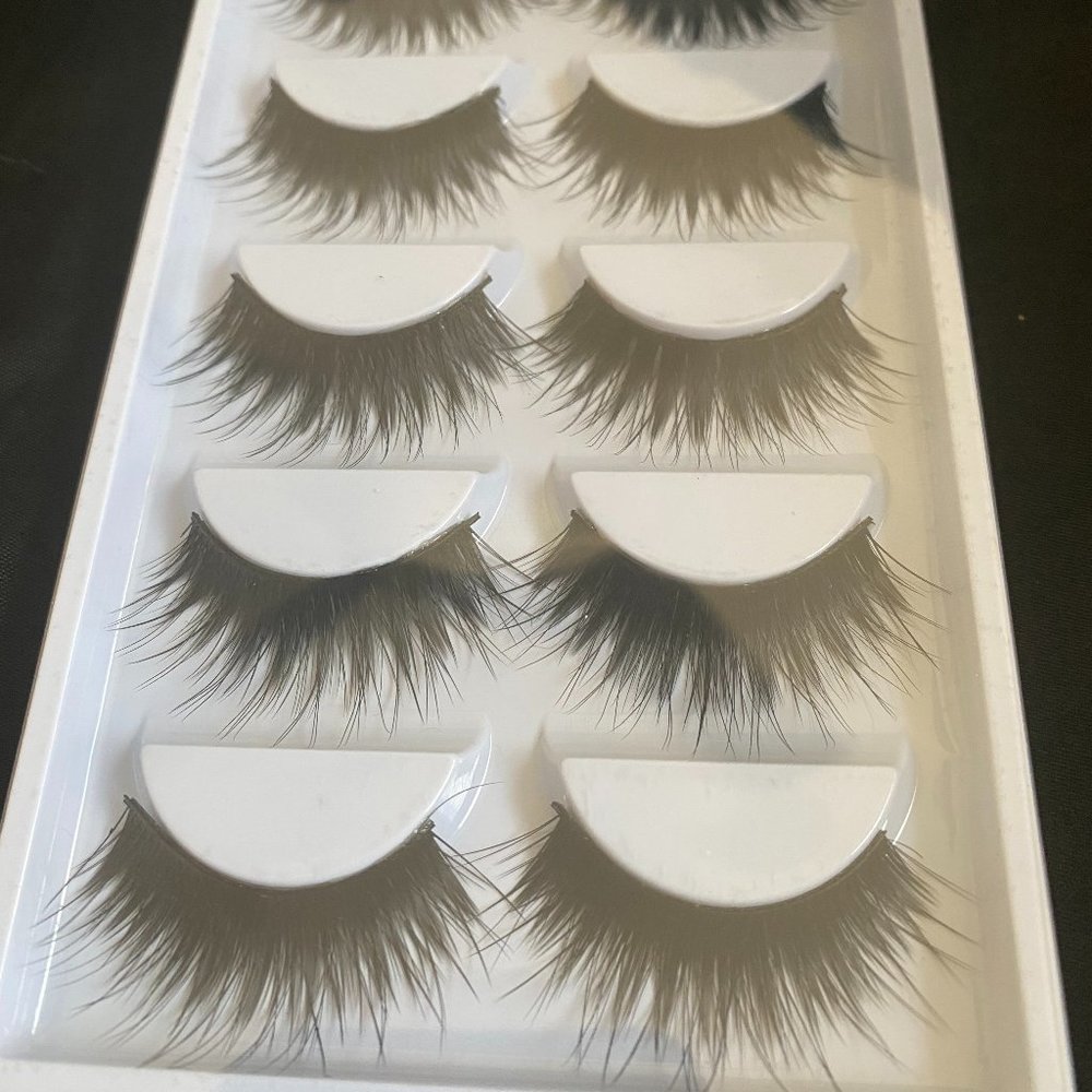 5 PAIRS MINK EYELASHES